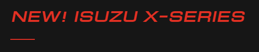 ISUZU D-MAX X-SERIES